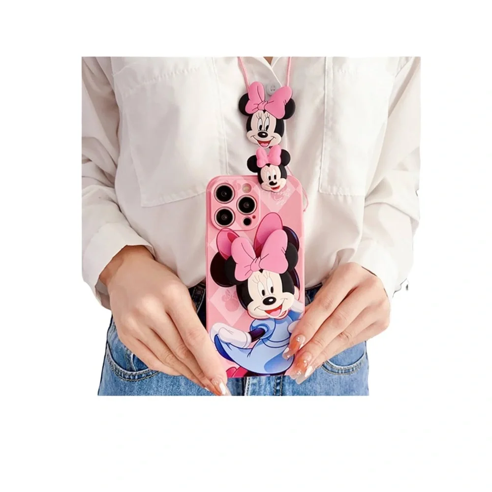 Minnie Mouse Pink Phone Case and Accessories iPhone 15 pro max